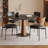 Black Round Sintered Stone Dining table-1950163022