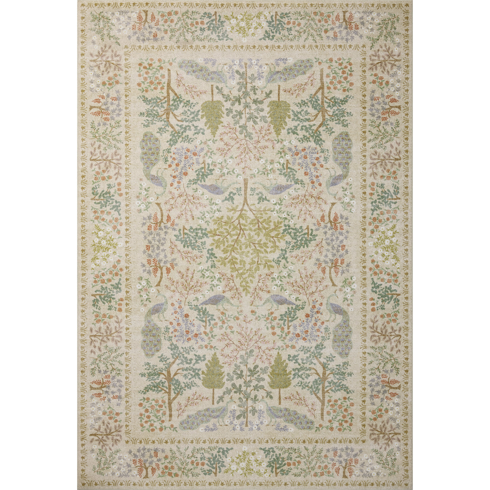 Canopy Cream Area Rug, Rectangle 2'3" x 3'9"