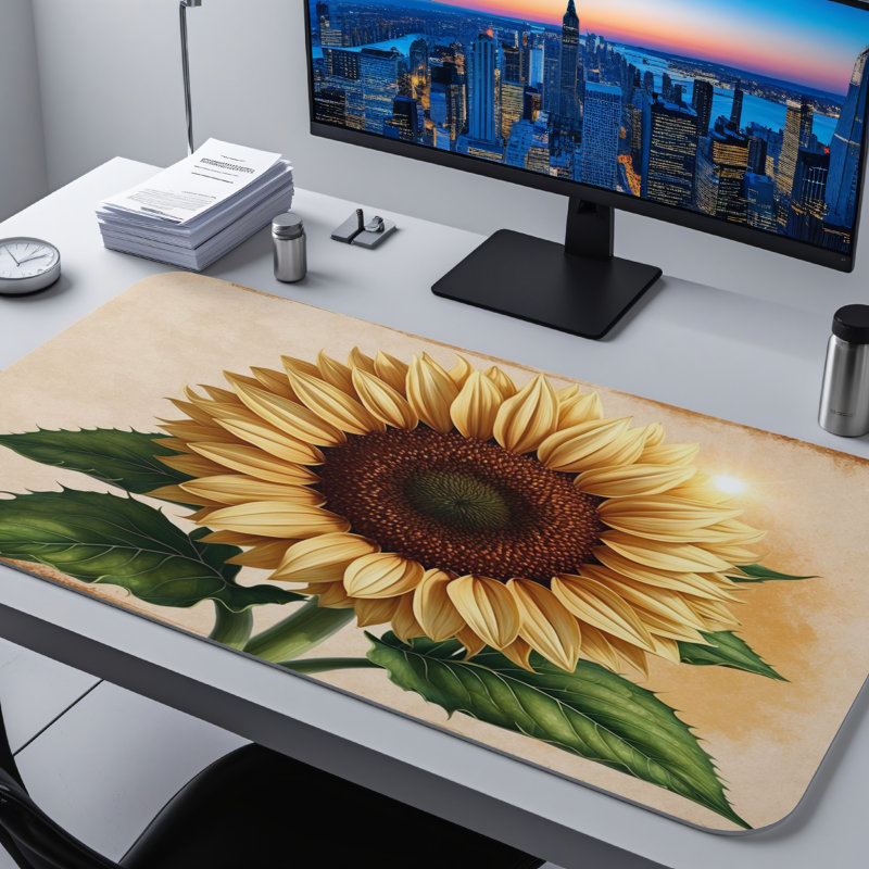 Polyester Desk Pad, 23.6x13.8