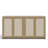62" W Rattan Sideboard - Traditional Style With Modern Storage (Set Of 2)-1890303264