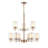 Huderson 9 - Light Steel Chandelier