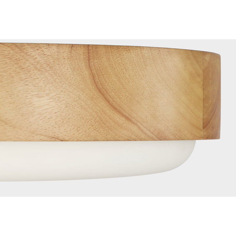 Richard June Transitional Aurelle Flush Mount Light, 4