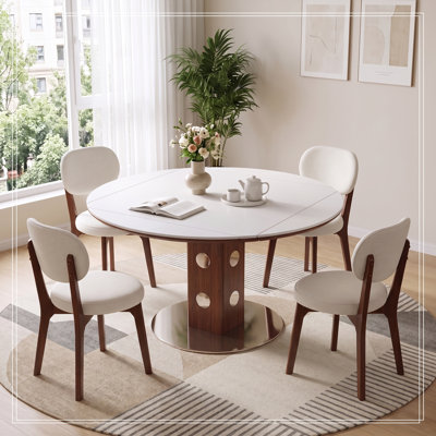 5 pièces Karoline avec 4 chaises rembourrées
