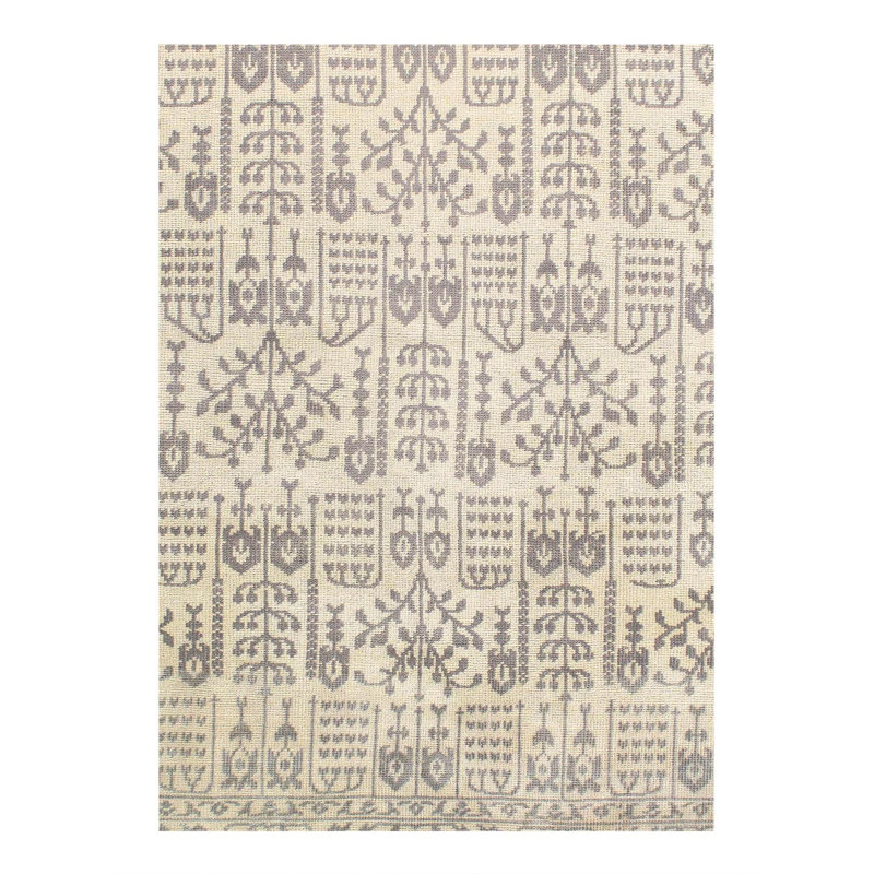 Oriental Area Rug in Gray