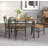 Dining Table Set for 4, Wood Kitchen Table with Chairs Dinning Table Set for Kitchen & Dining Room, Compact Dining Set for Small Spaces