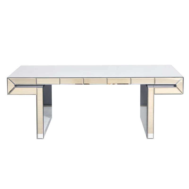 Rectangular Mirror Coffee Table