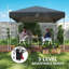 Theroux 2.90m x 2.90m Steel Pop-Up Gazebo-883138762