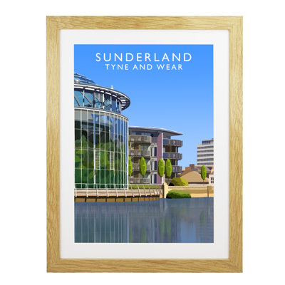 'Sunderland' by Richard O'Neil - Print