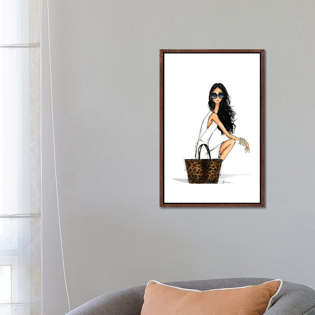 Leopard Tote von Anum Tariq - Giclée auf Leinwand in der Galerie