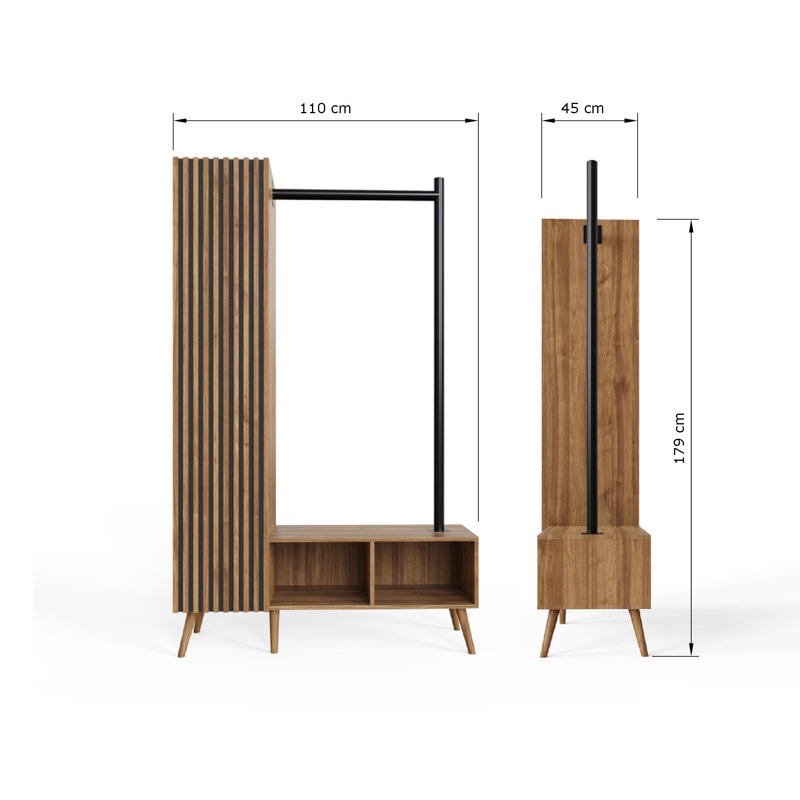 Manufactured Wood Wardrobe