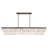 Olyra 60" 8-Light Linear Chandelier