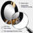 Gold And Black Marble Medley II - Gold Modern Oval Wall Mirror-94271974