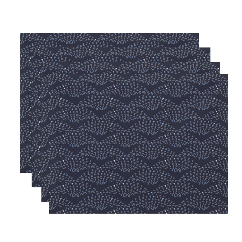 Napperon 18 "Ladwig, Bleu