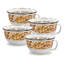 Set of 4 Popcorn Sharing Bowls