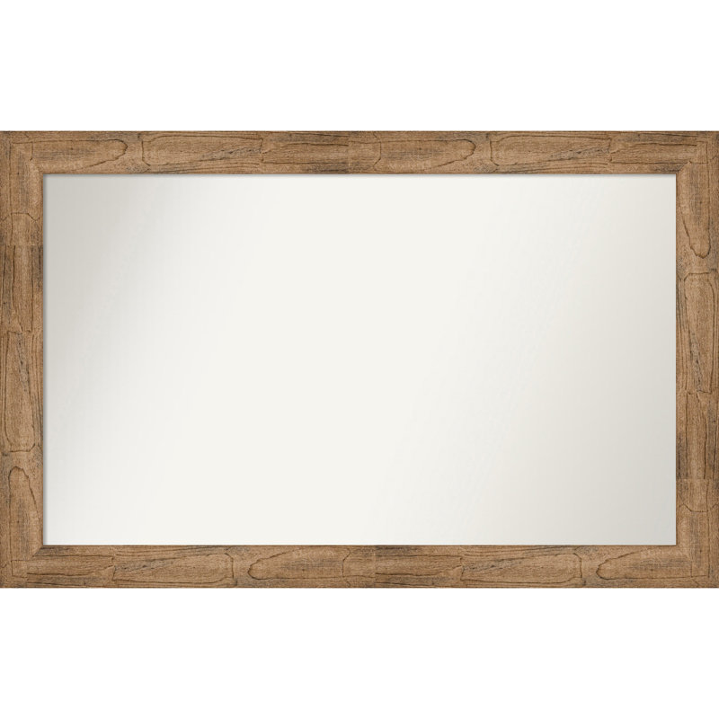 Timmy Solid Wood Wall Mirror, Rectangle, 31.5" x 49.5"