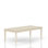 Table with Leaf - Whitewash
