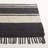 Pierceton Natural Fiber Hand Woven Cottn/Jute Striped Rug in Ivory/Black-1896612527