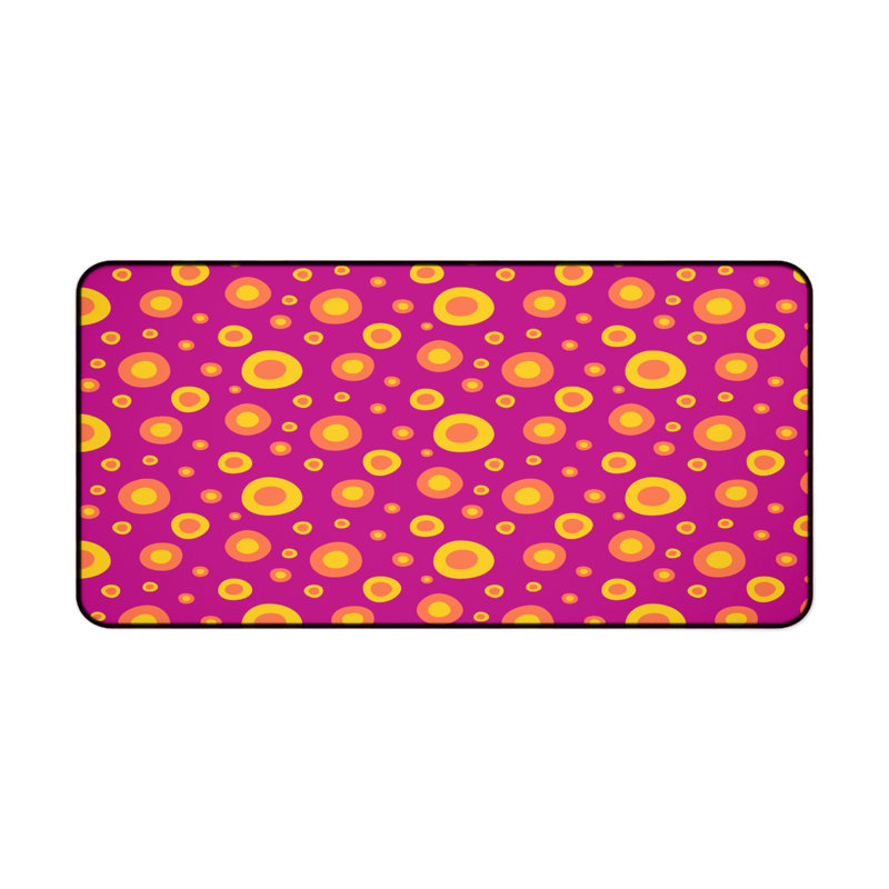 Polyester Desk Pad, 14.4x12.1