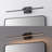 Santino 28" Modern Minimalist Swivel Integrated Dimmable LED Rechargeable Picture Light with Touch Sensor-1222350169