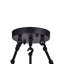 Plafonnier semi-encastré cylindrique 13,8 po Estee