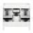 35.9'' Single Bathroom Vanity Base Only