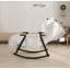 Chaise berçante pliante, chaise berçante rembourrée-558483943