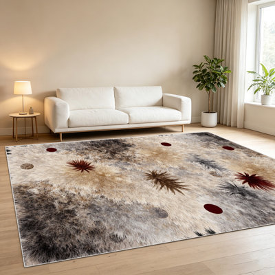 Tapis d'art abstrait de 1 pièce pour le salon, doux et confortable, convenant à toutes les saisons, facile à entretenir, tapis de sol intérieur lavable à la machine, sous la ferme pour table, bureau, salle à manger, couloir, patio, décoration intérieure, etc. .. ..