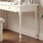 Bureau blanc aux couleurs douces 55,11 pouces