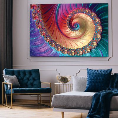 Rainbow Creative Abstract Modern Acrylic Wall Art