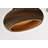 100-watt 1-light Matte Black Modern Nordic Style Pendant Light With Natural Brown Origami Paper Shade
