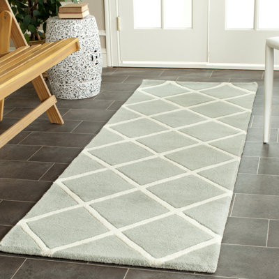 Teresita Hand Tufted Wool Geometric Rug