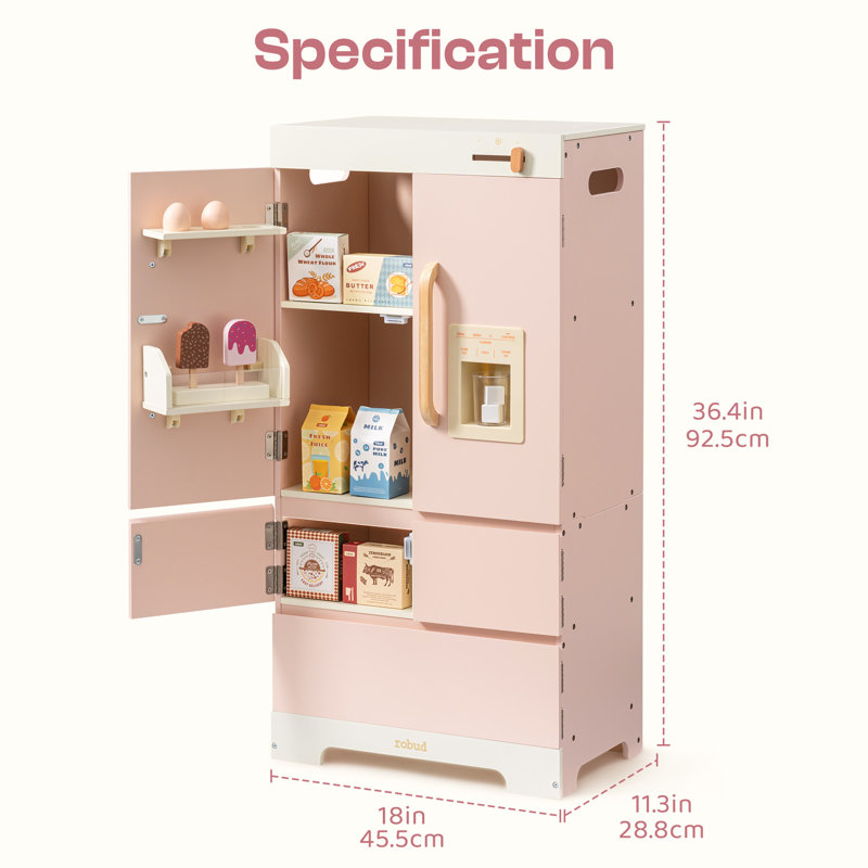 Jouet de cuisine en bois pour enfants