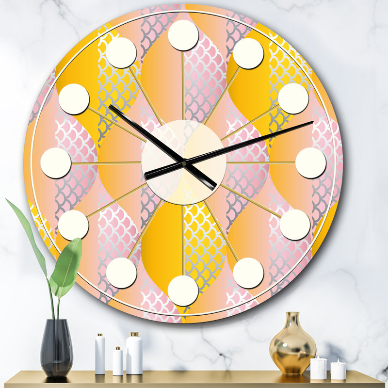 Horloge murale Golden Mid, Surdimensionné