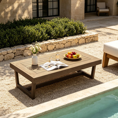 Polett Rectangular Outdoor Coffee Table