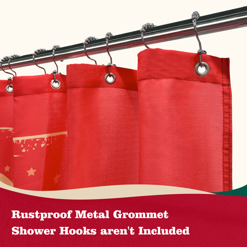 Rideau de douche Christmas