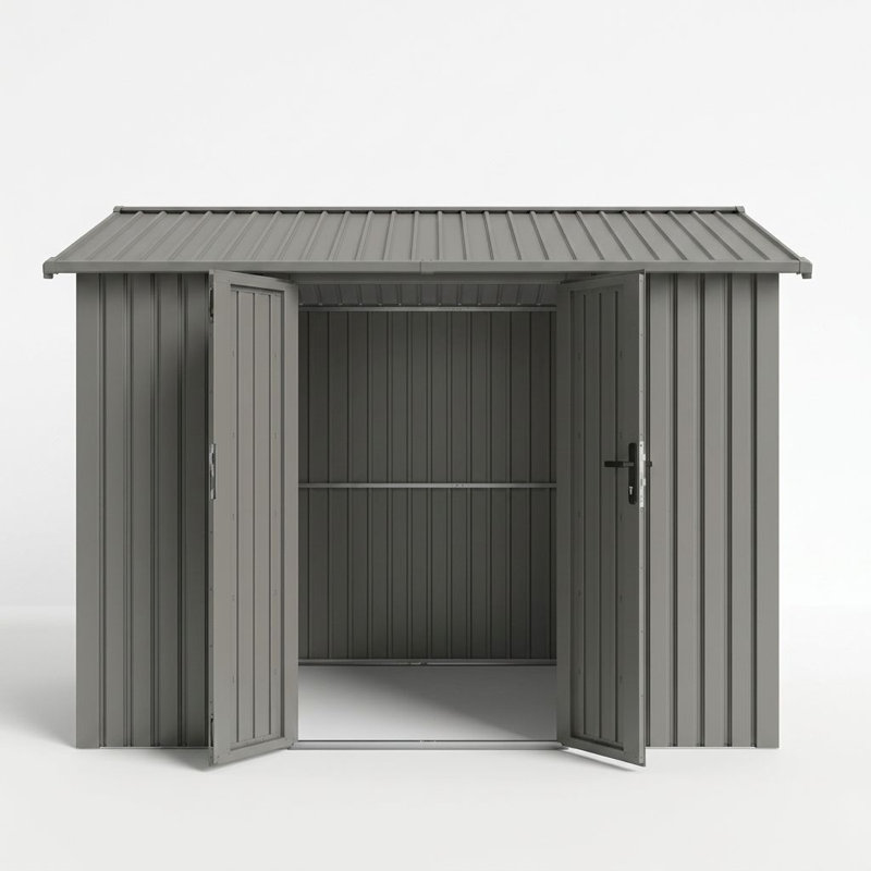 Abri de jardin en métal pour abri de jardin pingouin saule 9,7 pi x 10,0 pi Gazebo