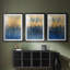 ABSTRACT Series I - Impression encadrée de qualité supérieure sur mesure mat - 3 pièces-1714280646-1714280640