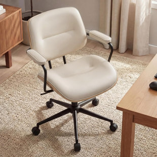 Modern Office Chair no Arms, Black