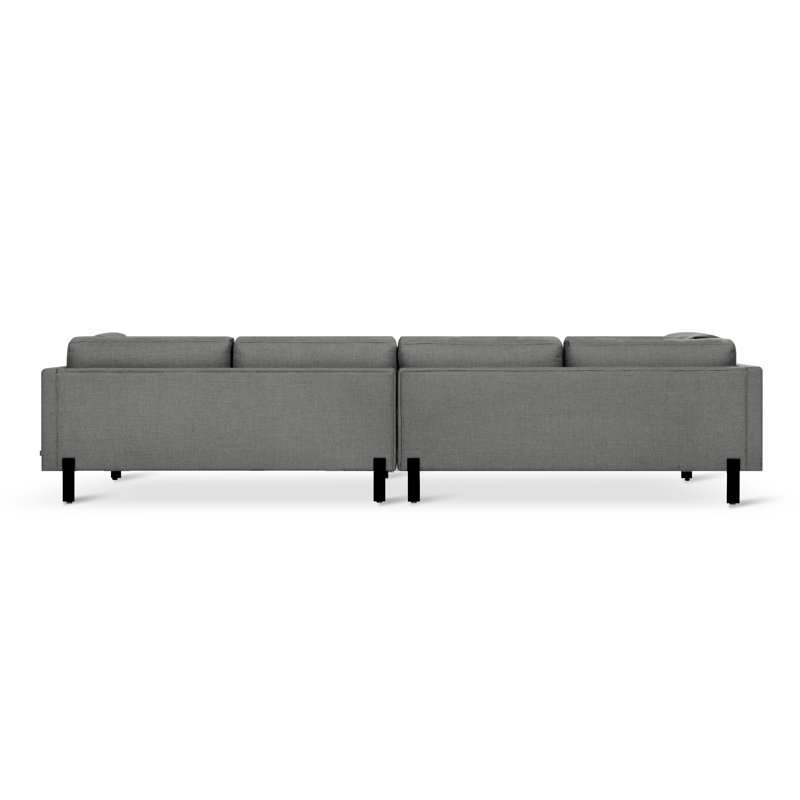 Silverlake XL Sofa, Andorra Pewter Performance Basketweave