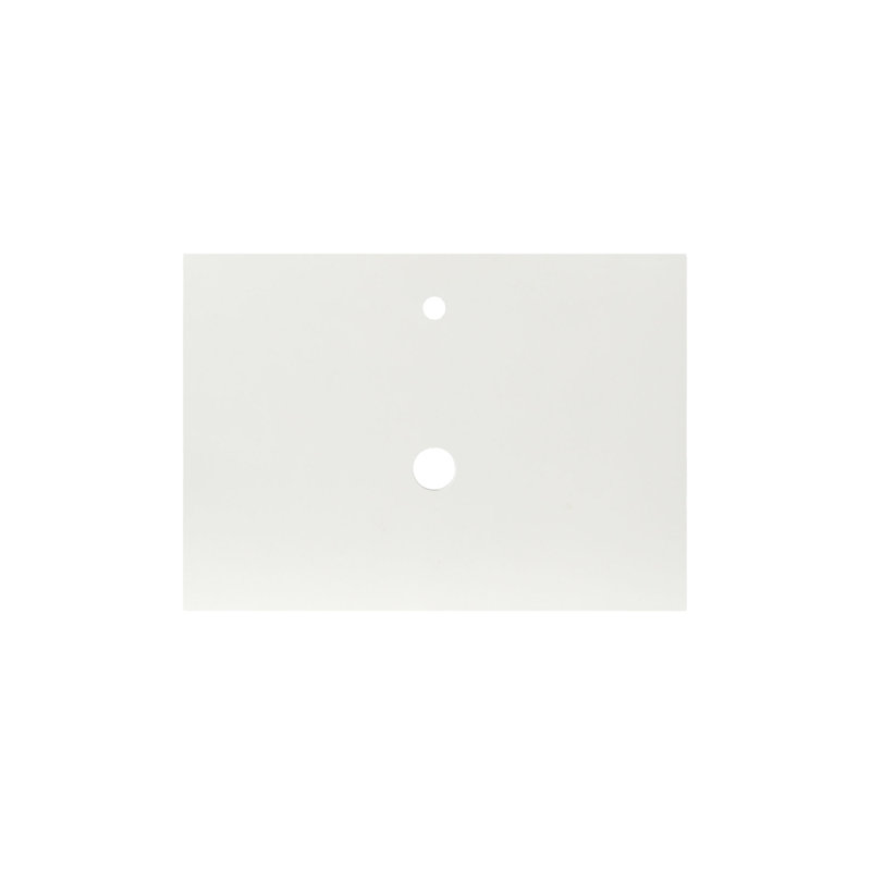 Plateau de meuble-lavabo simple 30,5 po, Simple, Perle