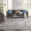 Abstract Area Rug in Gray-709970834