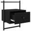 35cm W Manufactured Wood Bedside Table-1330946242