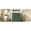 Meuble-lavabo en céramique 30 po Style moderne avec armoire spacieuse et portes à fermeture douce-132971803