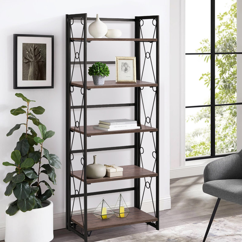 Mittler Etagere Bookcase, Teak Wood