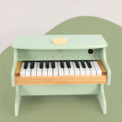 Freniland -  Pine Wooden Piano for Kids Ages 3+,Musical Learning Toy with Realistic Keys and Durable Build
