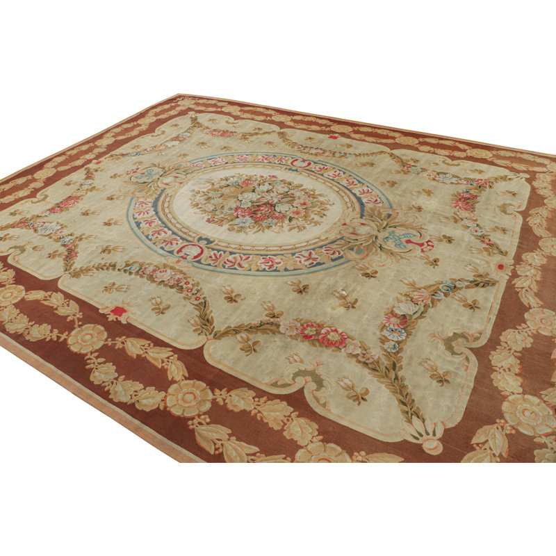 One-of-a-Kind 10'8”x13'5” Hand Knotted Area Rug