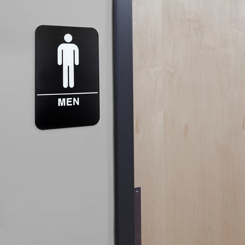 Enseigne de toilettes