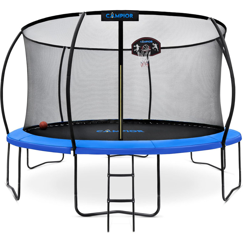 Bakken- Swiss Hexagon Fitness Trampoline, Blue