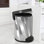 Steel Open Waste Basket - 1.32 Gallons