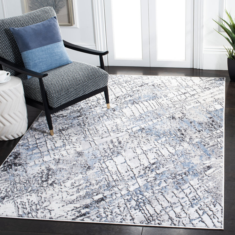 Ascend 700 Performance Abstract Rug, Rectangle 5'3" x 7'6"